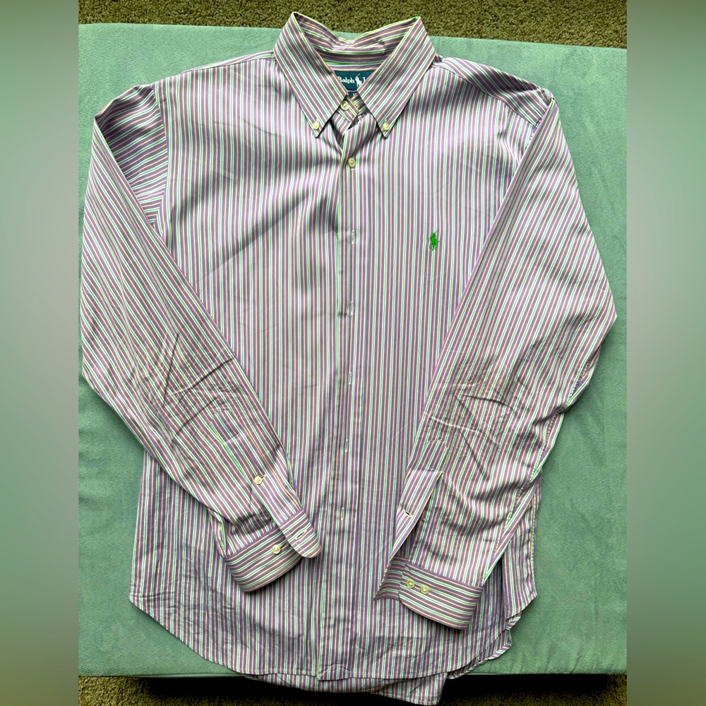 Men’s Ralph Lauren Purple Button Down Shirt